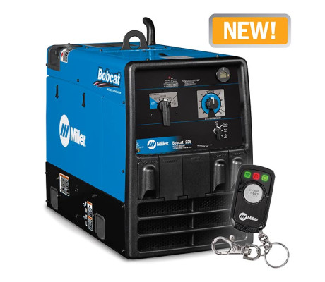 MÁY HÀN TỰ PHÁT ĐIỆN MILLER BOBCAT 225 KHỞI ĐỘNG/DỪNG TỪ XA MÁY HÀN TỰ PHÁT ĐIỆN MILLER BOBCAT 225 KHỞI ĐỘNG/DỪNG TỪ XA